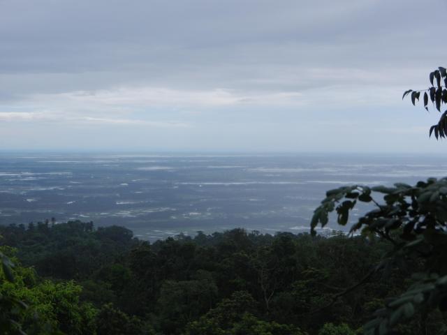 Bangladesh as seen from Mawlynnong in Meghalaya